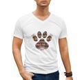 Easily Distracted By Dogs And Books Men's V-Neck T-Shirt