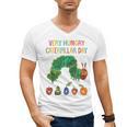 Eric Carle Very Hungry Caterpillar Day Children's Book Men's V-Neck T-Shirt Eric Carle Very Hungry Caterpillar Day Children's Book Men's V-Neck T-Shirt