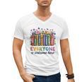 Everyone Is Welcome Here Floral Book LGBT Pride Equality Men's V-Neck T-Shirt Everyone Is Welcome Here Floral Book LGBT Pride Equality Men's V-Neck T-Shirt