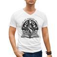 In My Fantasy Era Reading Fantasy Books Halloween Bookish Men's V-Neck T-Shirt