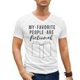 My Favorite People Are Fictional Book Reader Lover Men's V-Neck T-Shirt My Favorite People Are Fictional Book Reader Lover Men's V-Neck T-Shirt