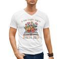 Floral Book Officially Retired 2025 A New Chapter Begins Men's V-Neck T-Shirt