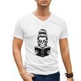 Good Girls Read Bad Books Skeleton Men's V-Neck T-Shirt Good Girls Read Bad Books Skeleton Men's V-Neck T-Shirt