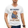 Grouchy Capybara Not Friendly Do Not Touch Introvert Premium Tri-Blend Men's V-Neck T-Shirt Grouchy Capybara Not Friendly Do Not Touch Introvert Premium Tri-Blend Men's V-Neck T-Shirt