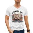Groundhog Day Librarian Book Lover Reader Library Men's V-Neck T-Shirt Groundhog Day Librarian Book Lover Reader Library Men's V-Neck T-Shirt
