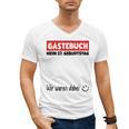 Guest Book Wir Waren Dabei Mein 57 Geburtstag German Men's V-Neck T-Shirt