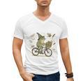 On My Way To Hoard Books And Cause Chaos Men's V-Neck T-Shirt On My Way To Hoard Books And Cause Chaos Men's V-Neck T-Shirt