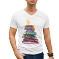 I'm OK Reading Books Library Bookworm Bookish Book Lover Men's V-Neck T-Shirt I'm OK Reading Books Library Bookworm Bookish Book Lover Men's V-Neck T-Shirt