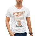 Introvert Mode Hiking Activated Hiker Men's V-Neck T-Shirt Introvert Mode Hiking Activated Hiker Men's V-Neck T-Shirt