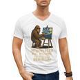 Introverted But Willing To Discuss Nephilim Men's V-Neck T-Shirt