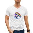 Just One More Chapter Bookish Book Unicorn Reading Book Men's V-Neck T-Shirt