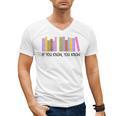 If You Know You Know 6 7 Reading Books Lovers Men's V-Neck T-Shirt If You Know You Know 6 7 Reading Books Lovers Men's V-Neck T-Shirt