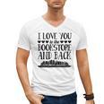 I Love You To The Bookstore And Back Men's V-Neck T-Shirt I Love You To The Bookstore And Back Men's V-Neck T-Shirt