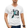 Marvel Spider-Man Gwen Stacy Responsibility Book Covers Men's V-Neck T-Shirt Marvel Spider-Man Gwen Stacy Responsibility Book Covers Men's V-Neck T-Shirt
