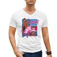 Marvel X-Men '97 Vintage Classic Gambit Comic Book Panels Men's V-Neck T-Shirt