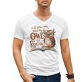 If You Need Me Owl Be Reading Book Lover Students Men's V-Neck T-Shirt If You Need Me Owl Be Reading Book Lover Students Men's V-Neck T-Shirt