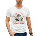 North Pole Book Club Hot Cocoa Librarians Bookish Christmas Men's V-Neck T-Shirt