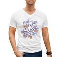 Octopus Book Reader Men's V-Neck T-Shirt