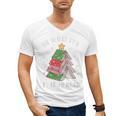 Oh What Fun It Is To Read Book Christmas Tree Premium Tri-Blend Men's V-Neck T-Shirt Oh What Fun It Is To Read Book Christmas Tree Premium Tri-Blend Men's V-Neck T-Shirt