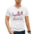 I Have Plans With My Axolotl Salamander Introvert Raglan Baseball Tee Men's V-Neck T-Shirt I Have Plans With My Axolotl Salamander Introvert Raglan Baseball Tee Men's V-Neck T-Shirt