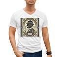 Poirot Mystery Books Vintage Detective Premium Tri-Blend Men's V-Neck T-Shirt