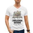 This Is What A Published Author Looks Like Book Writer Men's V-Neck T-Shirt