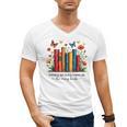There Is No Such Thing As Too Many Books Shirts Bookish Men's V-Neck T-Shirt