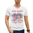 Read Books Drink Coffee Fight Evil Book Coffee Men's V-Neck T-Shirt Read Books Drink Coffee Fight Evil Book Coffee Men's V-Neck T-Shirt
