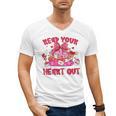 Read Your Heart Out Teacher Valentine Reading Book Lover Men's V-Neck T-Shirt Read Your Heart Out Teacher Valentine Reading Book Lover Men's V-Neck T-Shirt