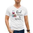 Read Between The Wines Im Just a Girl Who Loves Books & Wine Men's V-Neck T-Shirt Read Between The Wines Im Just a Girl Who Loves Books & Wine Men's V-Neck T-Shirt