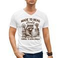 Reading Book Lover Made To Read Books Forces To Read Emails Men's V-Neck T-Shirt