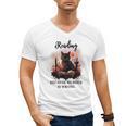 Reading Because Murder Is Wrong Books And Cats Book Lovers Men's V-Neck T-Shirt Reading Because Murder Is Wrong Books And Cats Book Lovers Men's V-Neck T-Shirt