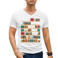 Reading Shirt There Is No Such Thing As Too Many Books Men's V-Neck T-Shirt