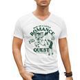Romance Novel Smut Book Lover Bookish Bibliophile Men's V-Neck T-Shirt Romance Novel Smut Book Lover Bookish Bibliophile Men's V-Neck T-Shirt