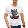 Scottish Terrier Reading a Book Dog Men's V-Neck T-Shirt Scottish Terrier Reading a Book Dog Men's V-Neck T-Shirt
