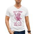 Silly Goose Book Club Men's V-Neck T-Shirt