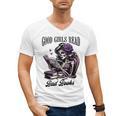 Smut Book Reading Smutty Good That Girls Read Bad Books Men's V-Neck T-Shirt Smut Book Reading Smutty Good That Girls Read Bad Books Men's V-Neck T-Shirt
