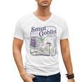 Smut Goblin Reading Club Book Lover Dark Academia Men's V-Neck T-Shirt