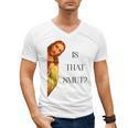 Is That Smut Jesus Book Spicy Smutty Books Men's V-Neck T-Shirt