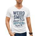 Spicy Romance Book Reader Fan Weird Smut Social Club Premium Tri-Blend Men's V-Neck T-Shirt Spicy Romance Book Reader Fan Weird Smut Social Club Premium Tri-Blend Men's V-Neck T-Shirt