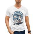 My Summer Is Fully Booked Fun Girls Summer Book Lovers Men's V-Neck T-Shirt