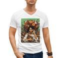 History Month Black Afro Girl Women Book Lovers Floral Men's V-Neck T-Shirt History Month Black Afro Girl Women Book Lovers Floral Men's V-Neck T-Shirt