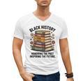 History Month Teacher Reading Book Lover Floral Stack Premium Tri-Blend Men's V-Neck T-Shirt History Month Teacher Reading Book Lover Floral Stack Premium Tri-Blend Men's V-Neck T-Shirt