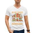 If You Walk A Mile In My Shoes You'Ll End Up At Bookstore Men's V-Neck T-Shirt If You Walk A Mile In My Shoes You'Ll End Up At Bookstore Men's V-Neck T-Shirt