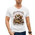 Wise Owl Reading Books Men's V-Neck T-Shirt