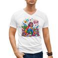 Woman Book Lover Book Hangover Woman Premium Tri-Blend Men's V-Neck T-Shirt