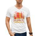 Women's All Booked For Valentine Teacher Valentines Reading Book Men's V-Neck T-Shirt