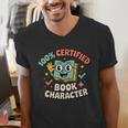 100 Certified Book Character Costumes For Kids Storybook Men's V-Neck T-Shirt 100 Certified Book Character Costumes For Kids Storybook Men's V-Neck T-Shirt