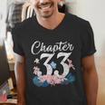 1988 Happy Birthday Chapter 33 Year Old Women Book Lover Men's V-Neck T-Shirt 1988 Happy Birthday Chapter 33 Year Old Women Book Lover Men's V-Neck T-Shirt