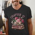 43rd Birthday Chapter 43 Birthday Shirt Women Book Lover Men's V-Neck T-Shirt 43rd Birthday Chapter 43 Birthday Shirt Women Book Lover Men's V-Neck T-Shirt